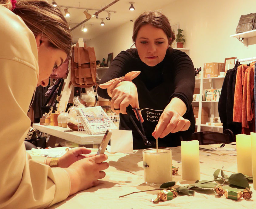 Wyllo Clean Candle Making SoWa Boston