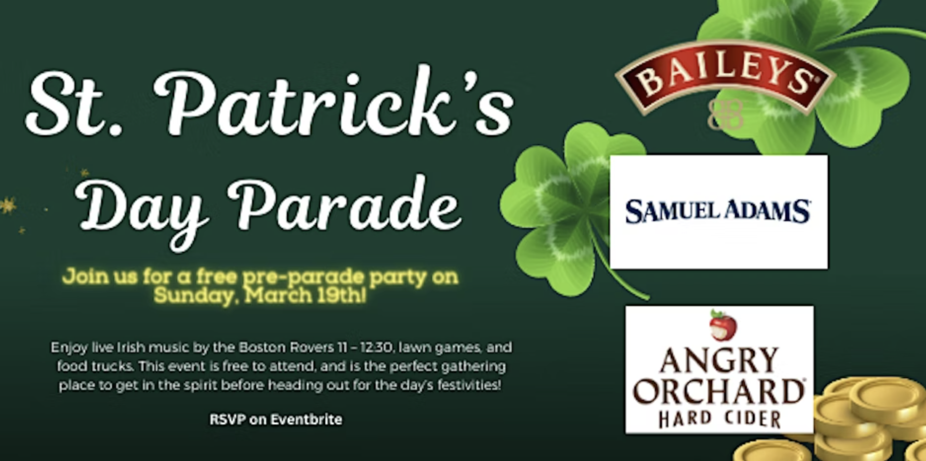 St. Patrick's Day 2023 in Boston - Verified Food Deals & Drinks